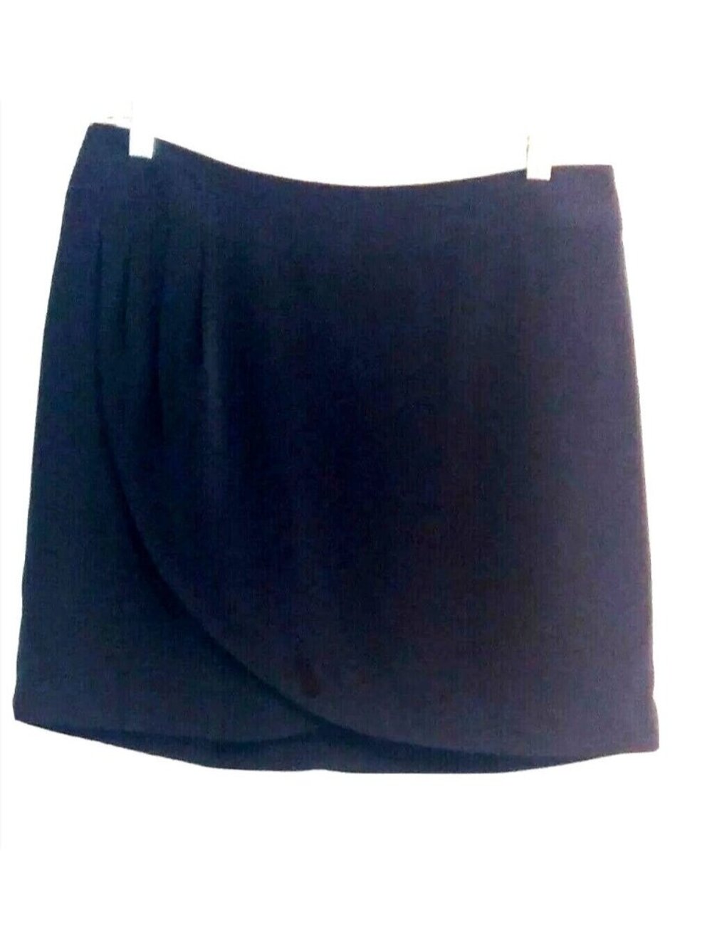Navy Blue Mini Skirt Short size 6 Tulip Hem Banana Republic